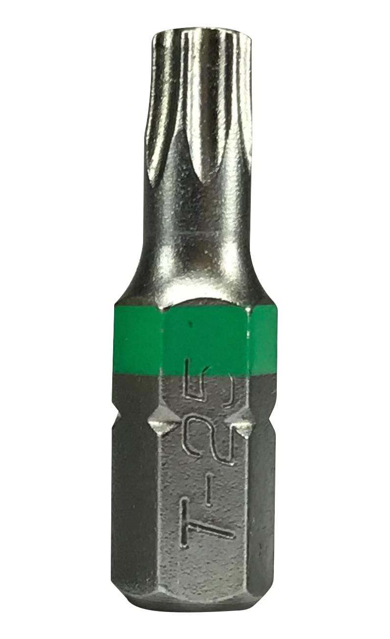 DURATOOL Hex Driver Bits DT000447 TORX BIT, T15, 25MM, STEEL DURATOOL 2884649 DT000447