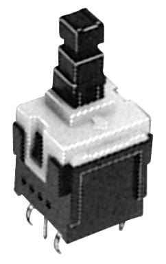 PANASONIC Push Button ESB30B102 SWITCH, PUSHBUTTON, LATCHING, DPDT PANASONIC 2079657 ESB30B102