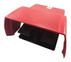 F2-SU1Z/SU1Z UN - Foot Operated Switch, F2, DPDT-2NO / 2NC, Off-On, 10 A, 500 V, 146 mm - BERNSTEIN