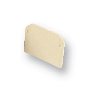 027956 AP (SAK2.5) - End / Intermediate Plate, for Use with W Series - WEIDMULLER