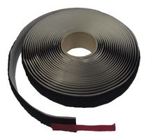 107425 - HOOK AND LOOP LOOP, BLACK, 20MM, 5M REEL - VELCRO