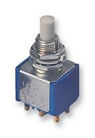 18545CD - Pushbutton Switch, 18000, 6.5 mm, DPDT, On-(On), Plunger - APEM