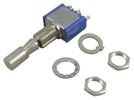 5639A3V - Toggle Switch, On-Off-On, SPDT, Non Illuminated, 5000 Series, Panel Mount, 6 A - APEM