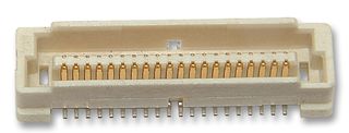5177984-1 - Mezzanine Connector, Vertical, Header, 0.8 mm, 2 Rows, 40 Contacts, Surface Mount, Brass - AMP - TE CONNECTIVITY