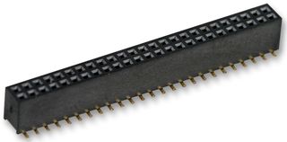 M50-3102545 - PCB Receptacle, Board-to-Board, 1.27 mm, 2 Rows, 50 Contacts, Surface Mount, Archer M50 - HARWIN