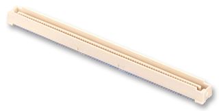 61083-101400LF - Mezzanine Connector, Bergstak, Header, 0.8 mm, 2 Rows, 100 Contacts, Surface Mount, Brass - AMPHENOL COMMUNICATIONS SOLUTIONS