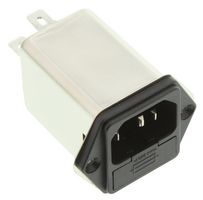 FN9260-6-06 - Filtered IEC Power Entry Module, IEC C14, General Purpose, 6 A, 250 VAC, 2-Pole Fuse Holder - SCHAFFNER
