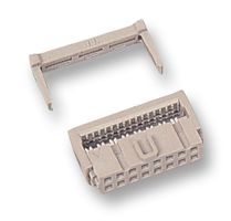 0918 520 6813 - IDC Connector, IDC Receptacle, Female, 2.54 mm, 2 Row, 20 Contacts, Cable Mount - HARTING