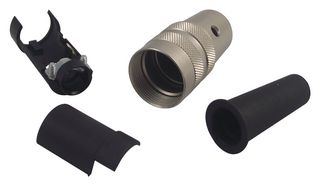 09 0310 00 04 - Circular Connector, 680 Series, Cable Mount Receptacle, 4 Contacts, Solder Socket - BINDER