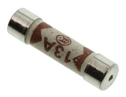 C180-13 - Fuse, Cartridge, Fast Acting, 13 A, 240 V, 6.3mm x 25.4mm, 1/4" x 1", TDC180 - EATON BUSSMANN