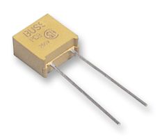 PCC-2-R - Fuse, PCB Leaded, 2 A, 250 VAC, PC-Tron, 450 VDC, Very Fast Acting, Radial Leaded - EATON BUSSMANN