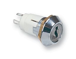 SRL-5-D-S-2 - Keylock Switch, SPDT, SRL, 2 Position, Solder, 1 A - LORLIN