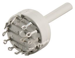 CK1024 - Rotary Switch, 12 Position, 1 Pole, 30 °, 150 mA, 250 V, CK - LORLIN