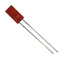 L-1553IDT - LED, Red, Through Hole, 5mm x 5mm, 20 mA, 2 V, 625 nm - KINGBRIGHT