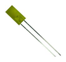 L-1553YDT - LED, Yellow, Through Hole, 5mm x 5mm, 20 mA, 2.1 V, 590 nm - KINGBRIGHT