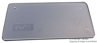 101998 - Divider, 150 Series Steel Storage Cabinets, Clear, 64 x 1.4 x 31 - RAACO