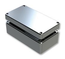 486-221208 - Metal Enclosure, Heavy Duty, Diecast, Small, Diecast Aluminium, 80 mm, 120 mm, 220 mm, IP66 - DELTRON ENCLOSURES