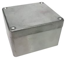 MC001124 - Metal Enclosure, Small, Diecast Aluminium, 52 mm, 79.6 mm, 74.6 mm, IP65 - MULTICOMP PRO