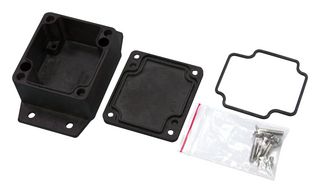 MC001232 - Metal Enclosure, Die Cast, With EPDM Continuous Seal, Small, Diecast Aluminium, 30 mm, 36 mm, 90 mm - MULTICOMP PRO