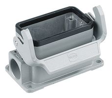 19302161291 - Heavy Duty Connector, M25, Hood, Side Entry, Aluminium Body, 1 Lever, 16B - HARTING