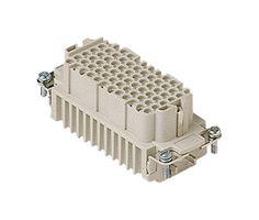 CDDF72 - Heavy Duty Connector, CDD Series, CDD Class, Insert, 72 Contacts, Receptacle - ILME