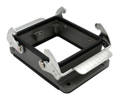 93601-4369 - Heavy Duty Connector, Base, Bulkhead Mount, Aluminium Body, 2 Lever, 32B - MOLEX