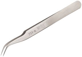 7SASL - Tweezer, Precision, Curve, Pointed, Stainless Steel, 4.5 " - WELLER EREM