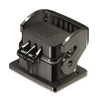 19432060341 - Heavy Duty Connector, IP66, With Cover, Nylon (Polyamide), Fibreglass Reinforced, 1 Lever, 6B - HARTING