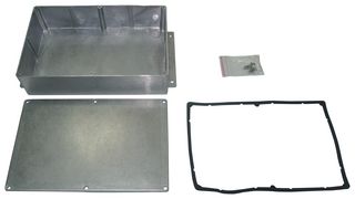 MC003604 - Metal Enclosure, Wall Mount, Diecast Aluminium, 146.1 mm, 222.3 mm, 55.5 mm, IP66 - MULTICOMP PRO