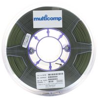 MC011456 - 3D Printer Filament, 1.75mm Dia, Olive Green, PLA, 1 kg - MULTICOMP