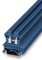 3003350 - DIN Rail Mount Terminal Block, 2 Ways, 24 AWG, 14 AWG, 4 mm², Screw, 24 A - PHOENIX CONTACT