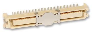 52885-0574 - Mezzanine Connector, Receptacle, 0.635 mm, 2 Rows, 50 Contacts, Surface Mount, Copper Alloy - MOLEX