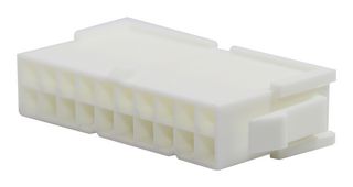 39-01-2206 - Connector Housing, Mounting Ears, Mini-Fit Jr. 5559, Plug, 20 Ways, 4.2 mm - MOLEX