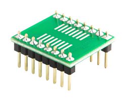RE932-04PIN - IC Adapter, PCB, 16-SOIC to 16-DIP, 15.24 mm Row Pitch, 2.54 mm Spacing - ROTH ELEKTRONIK