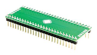 RE965-08PIN - IC Adapter, PCB, 52-QFN, 20.32 mm Row Pitch, 2.54 mm Spacing - ROTH ELEKTRONIK
