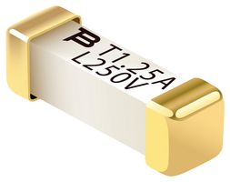 SF-3812SP125T-2 - Fuse, Surface Mount, 1.25 A, Slow Blow, 250 VAC, 63 VDC, 3812 (10030 Metric) - BOURNS