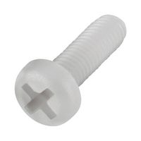 97791003111 - Screw, Pan Head Phillips, Nylon 6.6, M3, Natural, 10 mm Length, UL94 V-2, WA-SCRW Series - WURTH ELEKTRONIK