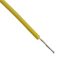 3053/1 YL001 - Wire, PVC, Yellow, 20 AWG, 0.52 mm², 1000 ft, 305 m - ALPHA WIRE