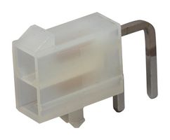 39-30-1021 - Pin Header, Power, Wire-to-Board, 2 Rows, 2 Contacts, Through Hole Right Angle, Mini-Fit Jr. 5569 - MOLEX