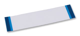 15266-0121 - FFC / FPC Cable, 12 Core, 0.5 mm, Same Sided Contacts, 3 ", 76 mm, White - MOLEX