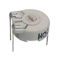 PTC10LV10-501A2020- - Trimpot, Single Turn, Cermet, Top Adjust, 500 ohm, Through Hole, 1 Turns - AMPHENOL PIHER SENSORS AND CONTROLS