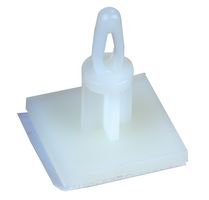 TRCBSB-18-01A2-RT - PCB Spacer, Base Lock-In Support, Nylon 6.6, 7.1 mm x 28.6 mm, TRCBSB Series, 50 Pack - TR FASTENINGS