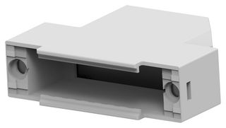 1393738-3 - D Sub Backshell, DB, 37.5°, Thermoplastic Body - TE CONNECTIVITY