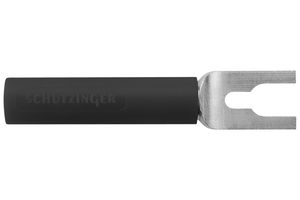 LB 4-KS NI / 9 / SW - Banana Test Connector, Jack, Cable Mount, 20 A, 1 kV, Nickel Plated Contacts, Black - SCHUTZINGER