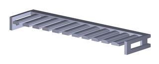 206462-1100 - Connector Accessory, Terminal Position Assurance Retainer - MOLEX