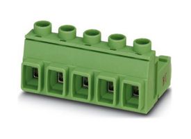 GIC 2,5 HCV/ 4-ST-7,62 - Pluggable Terminal Block, Inverted, 7.62 mm, 4 Ways, 24AWG to 12AWG, 2.5 mm², Screw, 16 A - PHOENIX CONTACT