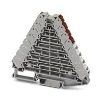 FTRV 8 /RDWH - DIN Rail Mount Terminal Block, Marshalling, 32 Ways, 26 AWG, 14 AWG, 1.5 mm², Push In, 8 A - PHOENIX CONTACT