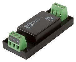 DTJ1524D15 - Isolated Chassis Mount DC/DC Converter, ITE, 4:1, 15 W, 2 Output, 15 V, 500 mA - XP POWER