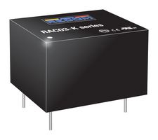 RAC03-18SK - AC/DC PCB Mount Power Supply (PSU), ITE, 1 Output, 3 W, 18 VDC, 170 mA - RECOM POWER