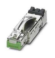 CUC-IND-C1ZNI-S/R4QV6:30 - Modular Connector, RJ45 Plug, 1 x 1 (Port), 6P6C, Cat5, IP20, Cable Mount - PHOENIX CONTACT